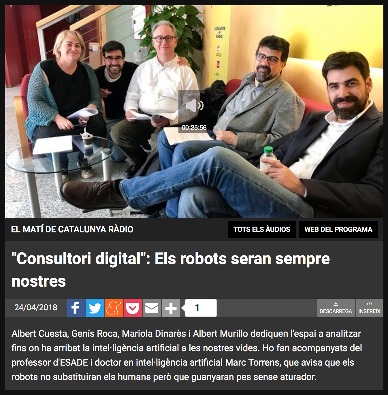 Consultori Digital de Catalunya Ràdio